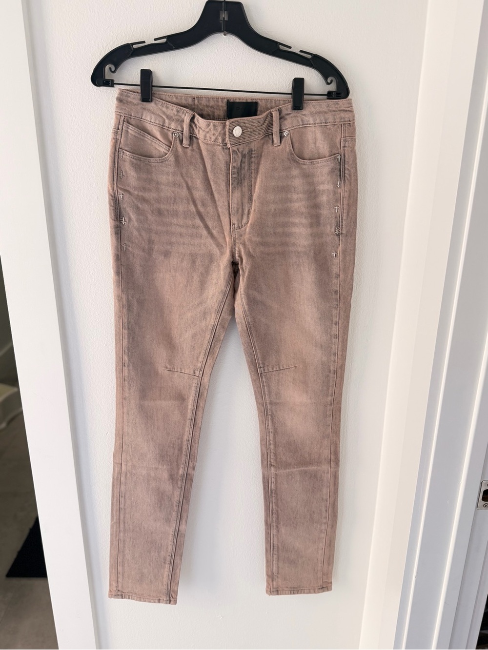 RtA Skinny Jeans in Dusty Taupe
